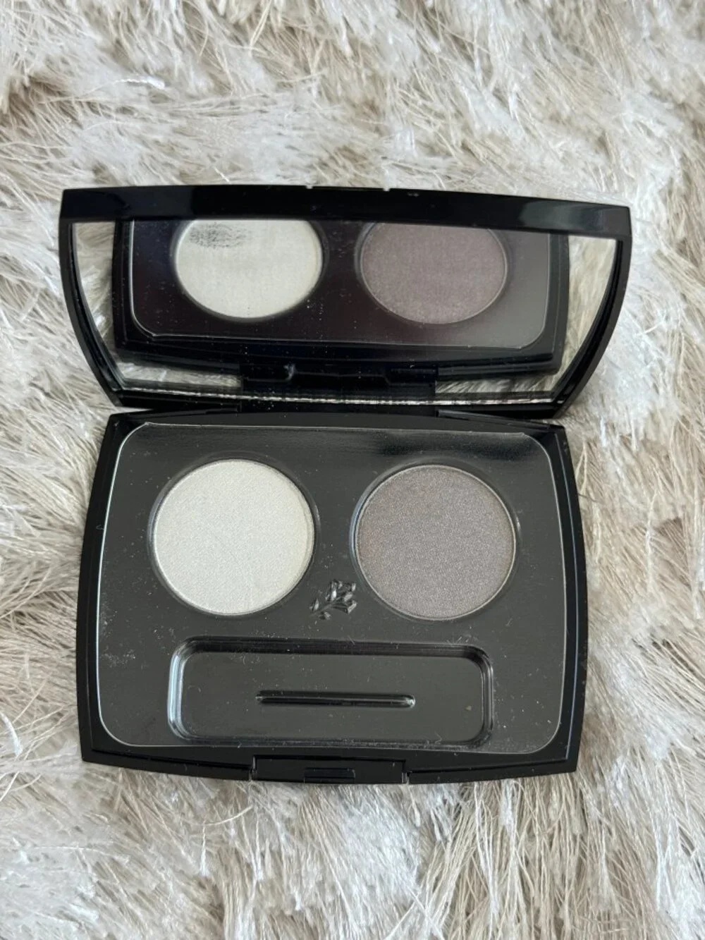 VERY RARE NEW Lancome Eyeshadow Ombre Duo - Sparkling Grey